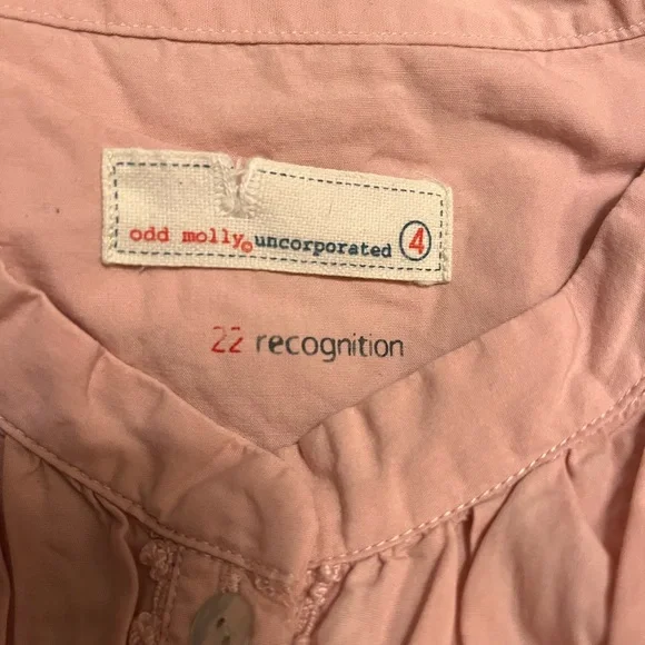 Odd Molly Uncorporated 4.   Rose. Euc except - Picture 10 of 16